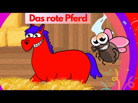 Das rote Pferd - Faschingslieder Kinderpartylied zum Mitsingen und Tanzen Gute Laune Musik Karneval