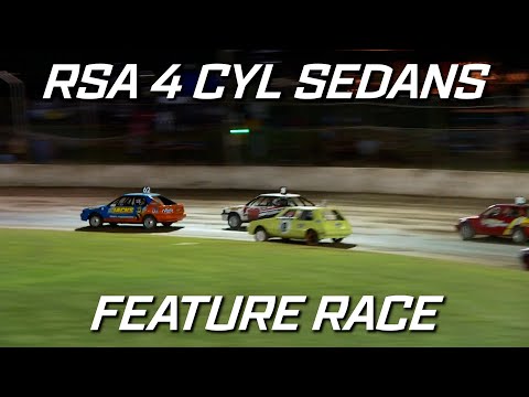 RSA 4 Cylinders: A-Main - Lismore Speedway - 26.12.2021 - dirt track racing video image