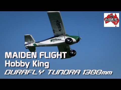 Hobby King Tundra Maiden Flight - VERY WINDY - UCOfR0NE5V7IHhMABstt11kA