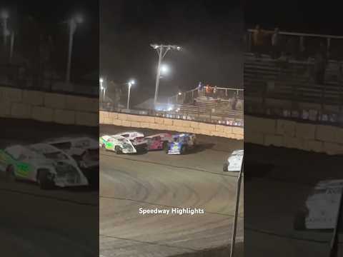First lap pile up for pro mods at FALS #racinglife - dirt track racing video image