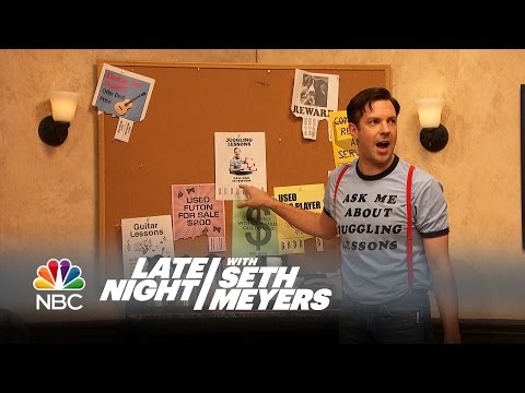 Second Chance Theatre: Juggling Flyer Starring Jason Sudeikis - Late Night with Seth Meyers - UCVTyTA7-g9nopHeHbeuvpRA