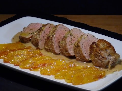 Receta Solomillo de cerdo con mostaza a la sidra - Recetas de cocina, paso a paso, tutorial - UC5ONfXPjWgqElh0NZaRJ1tg