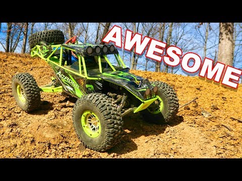 AWESOME RC TRUCK 4WD 1/10 SCALE - WLtoys 10428 - TheRcSaylors - UCYWhRC3xtD_acDIZdr53huA