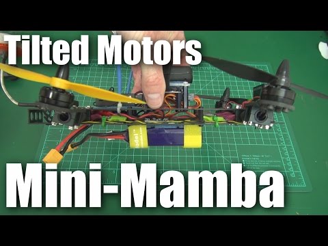 Quadrysteria Mini Mamba (part 2 - tilted motors & FPV flight test) - UCahqHsTaADV8MMmj2D5i1Vw