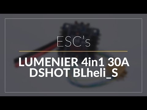 Lumenier BLHeli_S 30A 4-in-1 OPTO DSHOT // Electronic Speed Controller // GetFPV.com - UCEJ2RSz-buW41OrH4MhmXMQ