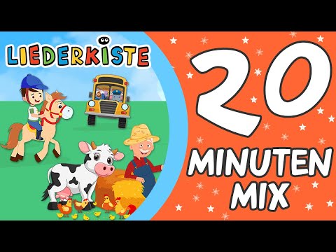 Kinderlieder Mix - 20 Minuten - German Nursery Rhymes | Liederkiste
