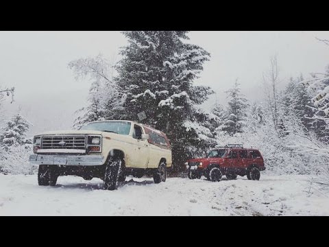 Snow Wheeling - Mt Cheam/Thurston  | Jeep/Toyota/Ford | Part 2 - UC7HyvAyzpbtlw8nZ8a4oN1g