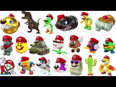 Super Mario Odyssey - All Capture Transformations (Gameplay) - UCg_j7kndWLFZEg4yCqUWPCA