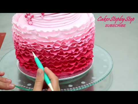 How To Make a Princess Tiara Ruffle Cake by Cakes StepbyStep - UCjA7GKp_yxbtw896DCpLHmQ