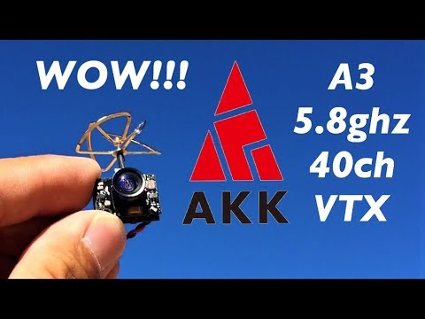 AKK A3 5.8G 40CH VTX 0/25mW/50mW/200mW Switchable 600TVL 1/3 Cmos Micro AIO FPV Camera - UC9l2p3EeqAQxO0e-NaZPCpA