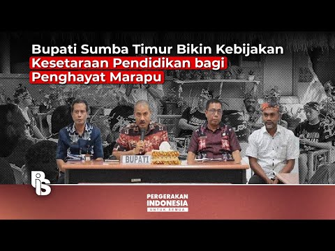 Bupati Sumba Timur Bikin Kebijakan Kesetaraan Pendidikan bagi Penghayat Marapu | Egrasia Salsabila