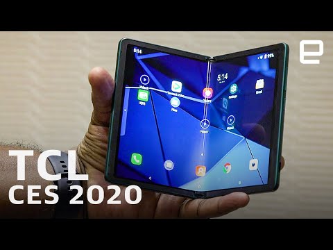 TCL foldable concept and 10 Series first look at CES 2020 - UC-6OW5aJYBFM33zXQlBKPNA