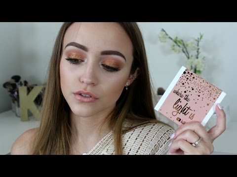 Burnt Gold Makeup Tutorial | Kathleenlights Foursome x Colourpop - UC8v4vz_n2rys6Yxpj8LuOBA