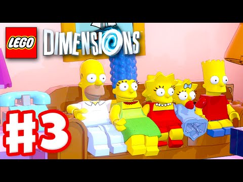 LEGO Dimensions - Gameplay Walkthrough Part 3 - The Simpsons! (PS4, Xbox One) - UCzNhowpzT4AwyIW7Unk_B5Q