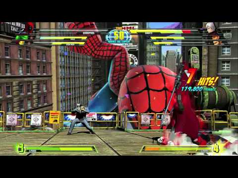 Marvel vs. Capcom 3 Gameplay - Take it Easy on Them E3 2010 - UCKy1dAqELo0zrOtPkf0eTMw