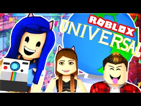 OUR FIRST TIME AT UNIVERSAL STUDIOS IN ROBLOX! WE JUMP OFF A ROLLER COASTER! (Roblox Roleplay) - UCUk7VggtJdo9XYTy3Z5QVAw