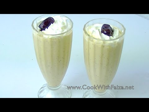 DATE MILKSHAKE *COOK WITH FAIZA* - UCR9WXUxcp0bR9OWi5ersIHw