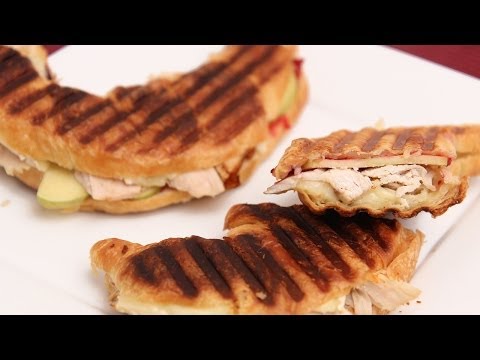 Turkey & Cranberry Croissant Panini Recipe - Laura Vitale - Laura in the Kitchen Episode 681 - UCNbngWUqL2eqRw12yAwcICg