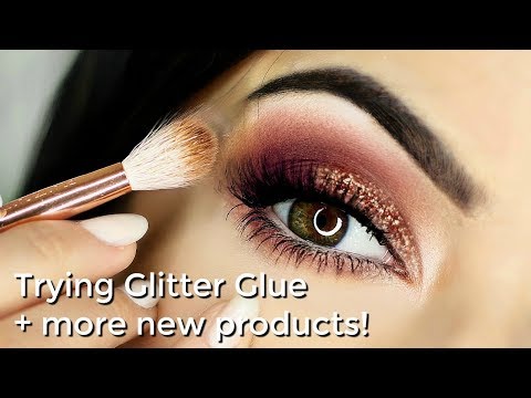 Beginner Glitter Eye Makeup Tutorial Talk Through + All NEW Makeup Fun! - UC-1-zPmT368J8JRbsK_1keA