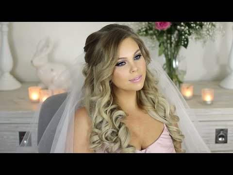 My Wedding Hair Tutorial   Princess Hair Style - UChplUdodMCdfZfmTQbRhNWw