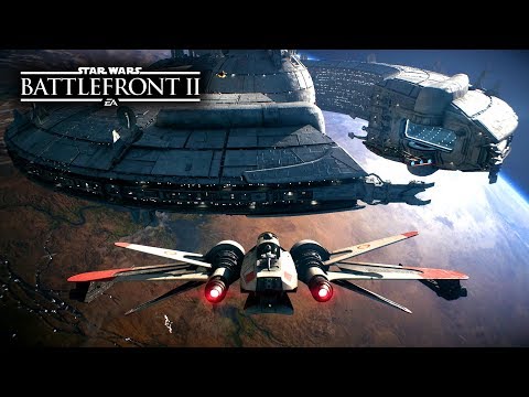 Star Wars Battlefront 2 - NEW SPACE BATTLES Gameplay! ARC-170, Kylo Ren, Yoda Starfighters! - UCA3aPMKdozYIbNZtf71N7eg