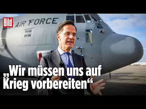 Nato-Chef Mark Rutte: Deutschland wird mehr zahlen müssen