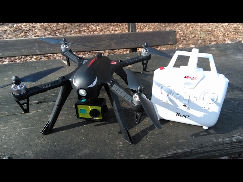 MJX Bugs 3 - Brushless RC Quadcopter mit Actioncam Mount von Lightake.com // Testbericht & Testflug - UCR_BZ55IiaSYeL85me45nMg