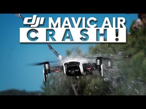 DJI MAVIC AIR CRASH!!! - UCqQVgCkujBBNMYkZI3JUGqQ