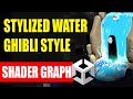 Water Ghibli Style Unity Shader Graph  Tutorial