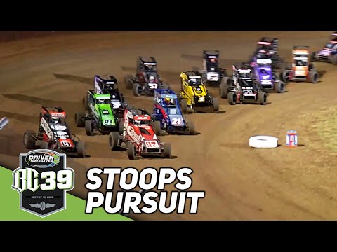 HIGHLIGHTS: USAC NOS Energy Drink National Midgets | Dirt Track at IMS | Stoops Pursuit | 9-29-2023 - dirt track racing video image