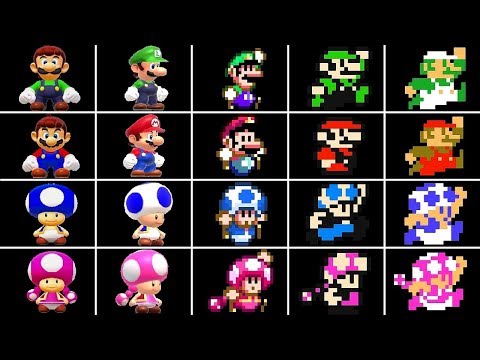 Super Mario Maker 2 - All Playable Characters - UCg_j7kndWLFZEg4yCqUWPCA