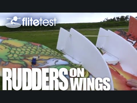 Flite Test - Rudders on Wings - PROJECT - UC9zTuyWffK9ckEz1216noAw