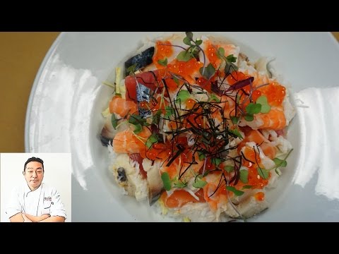 $200 Chirashi Dish - How To Make Sushi Series - UCbULqc7U1mCHiVSCIkwEpxw