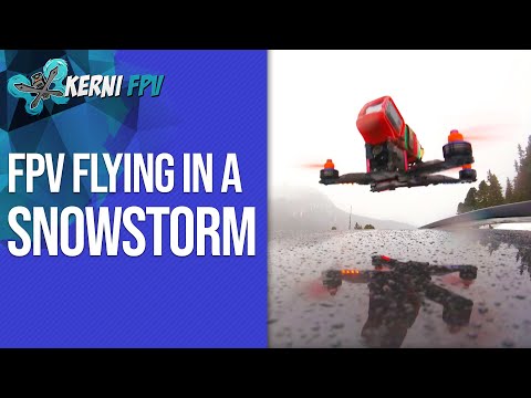 Flying with a quadcopter in a Snowstorm | Bad Weather FPV - UCV0Nvmwp8lclg5jWUfwFDGg