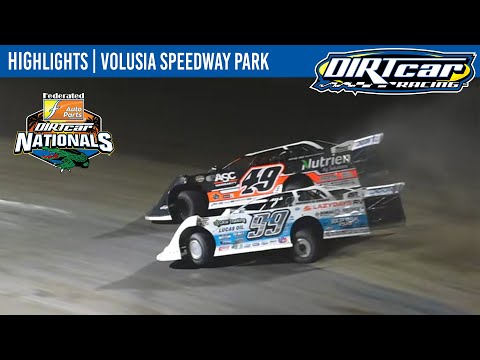 DIRTcar Super Late Models | Volusia Speedway Park | February 12, 2025 | HIGHLIGHTS - dirt track racing video image