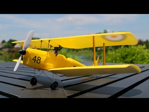 Ares Tiger Moth 75 RTF Review  Part 1, Intro and Flight - UCDHViOZr2DWy69t1a9G6K9A
