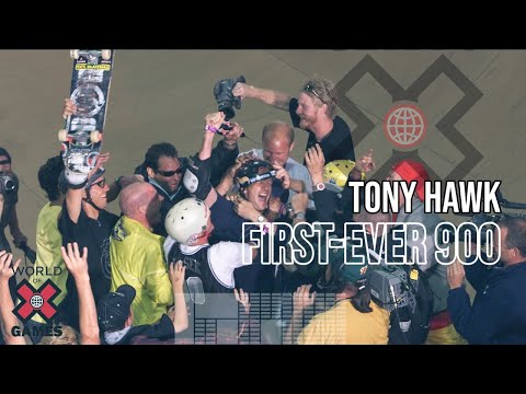 Tony Hawk lands the first-ever 900 - ESPN X Games - UCxFt75OIIvoN4AaL7lJxtTg