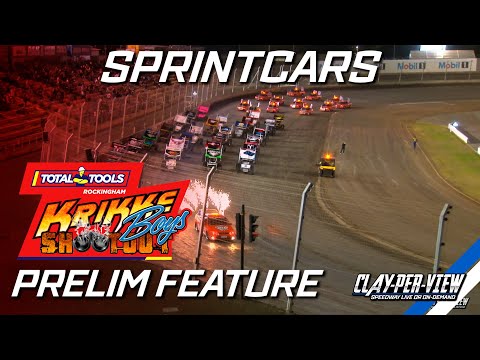 Sprintcars | Krikke Boys Shootout Prelim - Perth - 14th Feb 2025 | Clay-Per-View - dirt track racing video image