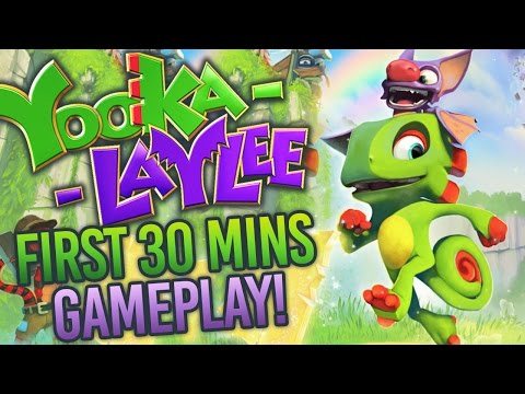 Yooka Laylee Gameplay - First 30 Minutes! - UCWiPkogV65gqqNkwqci4yZA