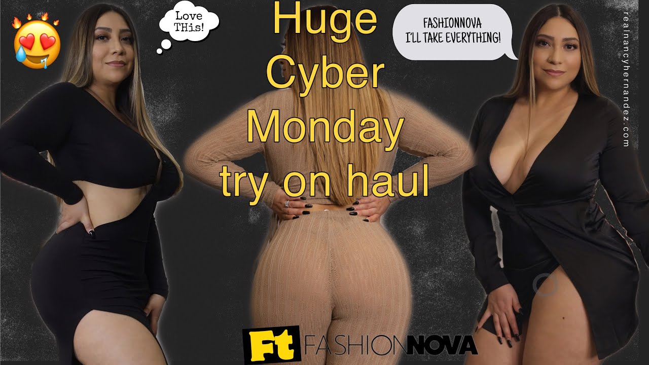 Fashion Nova’s Cyber Monday Sale Is Breaking The Internet . HUGE Try ON HAUL