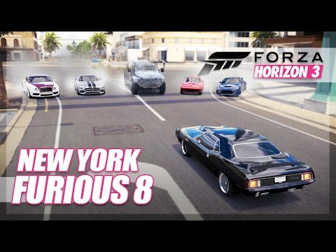Forza Horizon 3 - The Fate of The Furious Recreation! (New York Chase) - UC8K5GixLedebI8QGFEgtPKA