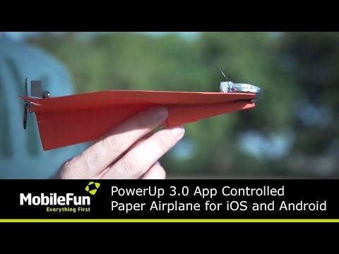 PowerUp 3.0 App Controlled Paper Airplane for iOS and Android - UCS9OE6KeXQ54nSMqhRx0_EQ