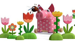 Мёд  - Деревяшки - мультфильм для самых маленьких