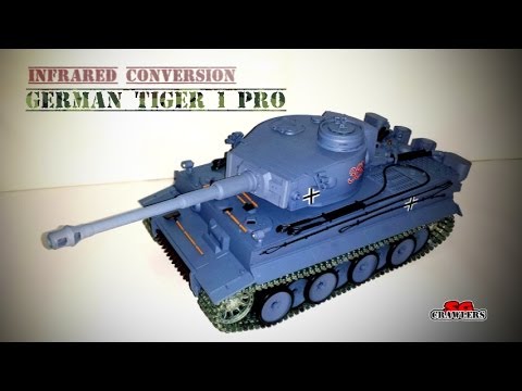 How to convert Heng Long German Tiger 1 pro airsoft RC tank for Infrared battle: IR Conversion - UCfrs2WW2Qb0bvlD2RmKKsyw