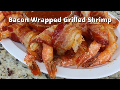 Bacon Wrapped Grilled Shrimp Recipe | Grilled Bacon Wrapped In Shrimp on PK Grill - UC--MxpGXJ3LVD8KvlNzRlcA