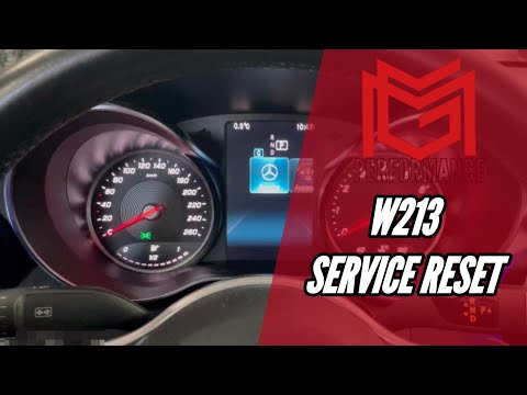 W213 Service Zurucksetzen