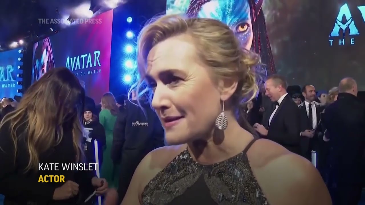 Kate Winslet premieres ‘Avatar’ sequel in London