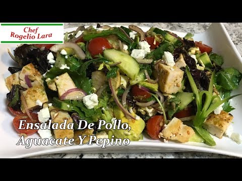 Ensalada De Pollo Aguacate, Pepino Y Tomate - UCKkinZz8CfbX-Hr6zcXOO7Q