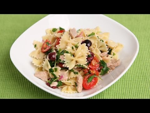 Italian Tuna Pasta Salad Recipe - Laura Vitale - Laura in the Kitchen Episode 757 - UCNbngWUqL2eqRw12yAwcICg