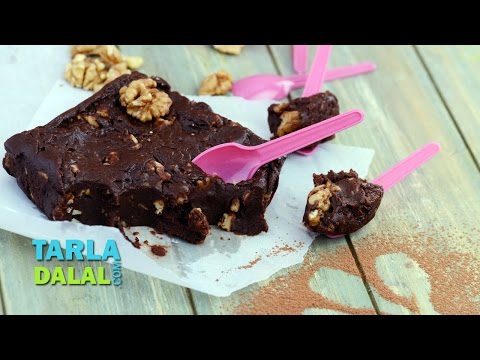 Chocolate Walnut Fudge by Tarla Dalal - UCYRRwNWXxCKFaVjFuXo1I8Q